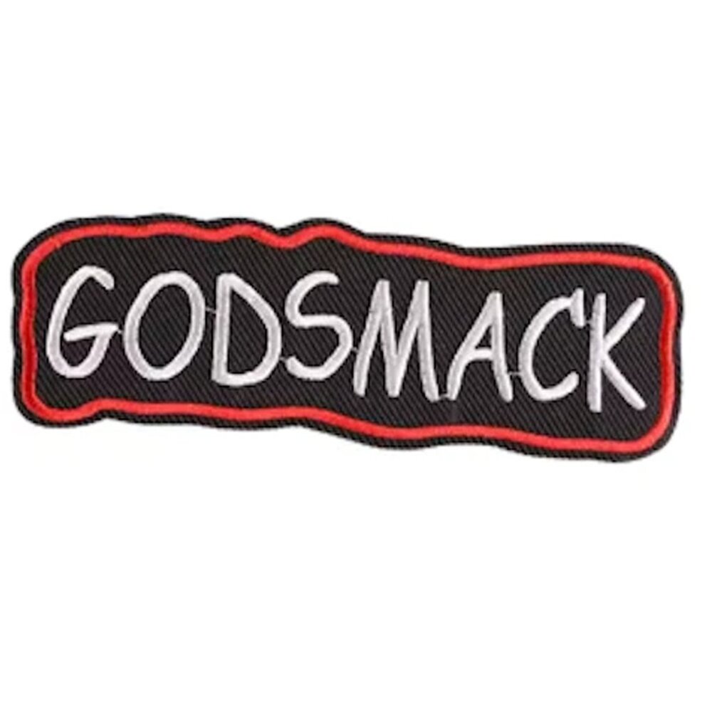3/$15: GODSMAC Rock and Roll Music Band Iron-On Sew-On Embroidered Patch